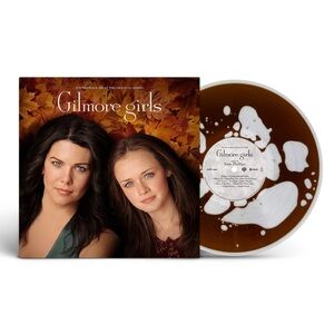 NEW Gilmore Girls Soundtrack - Coffee Liquid Filled Vinyl LP